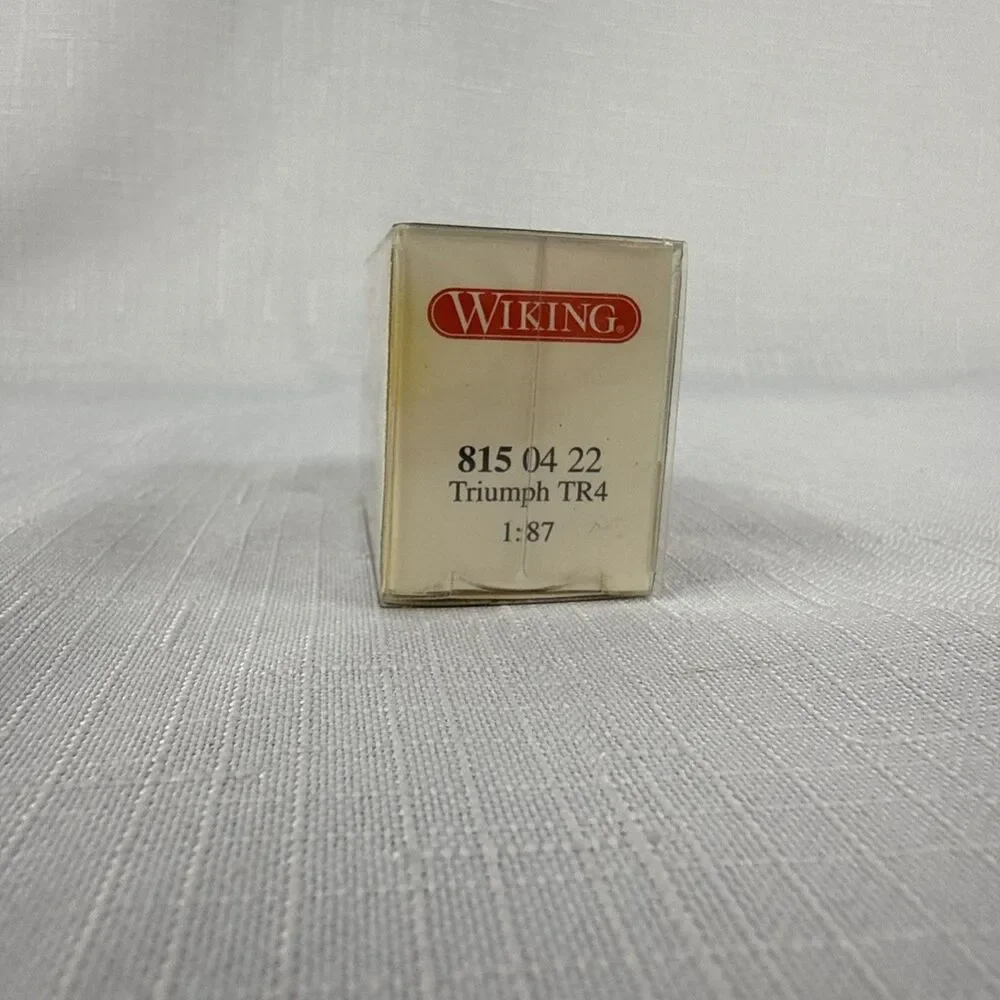 Wiking 1:87 Triumph Black TR4 #815 04 22